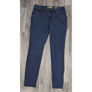 (3/$35) Nine West Vintage America Size 6 / 28 R Skinny BOHO Denim Blue Jeans